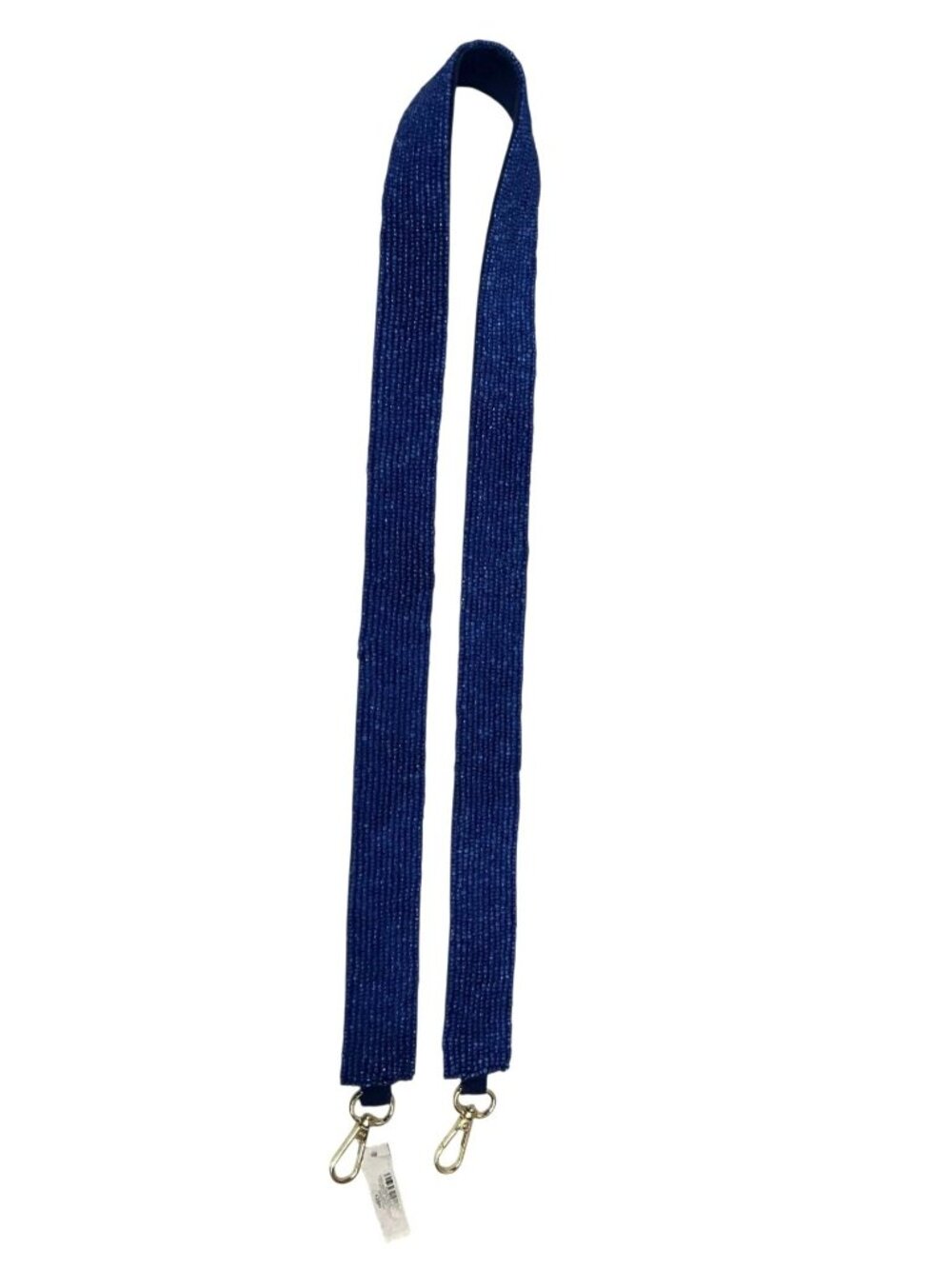 Kirklands Collegiate Blue Beaded Shoulder Crossbody Purse Strap